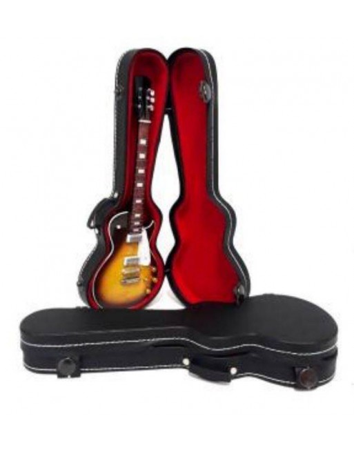 Hysterisch portemonnee Berucht Gitaarkoffer voor miniatuur Gibson Les Paul gitaar modellen