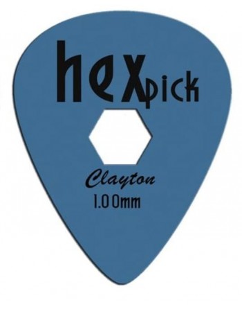 Clayton Hexpick plectrum 1.00 mm