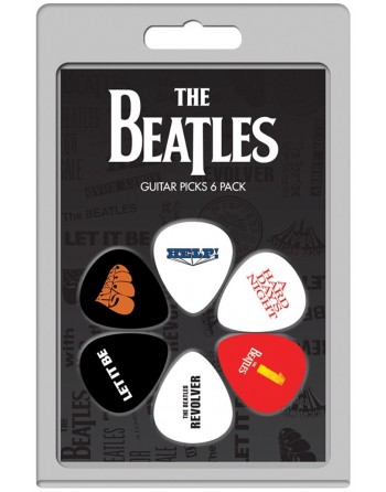 The Beatles 6-pack Medium plectrum 0.71 mm