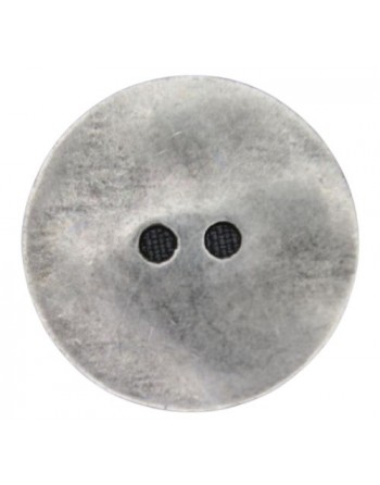 Zilveren knoop plat 1.90 mm