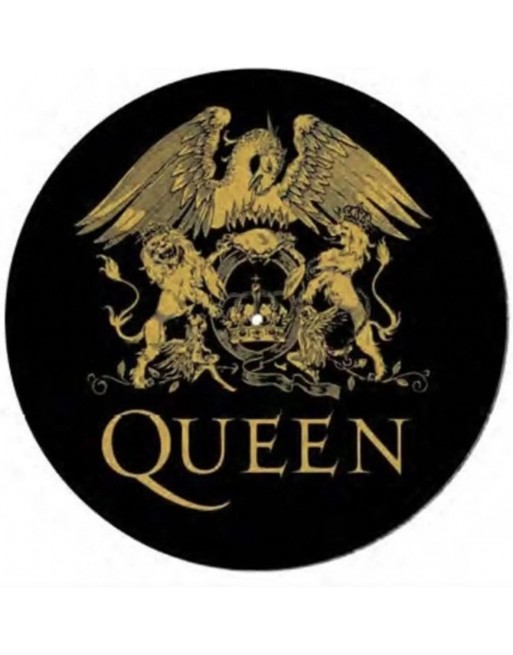 Queen - Logo - Platenspeler Slipmat