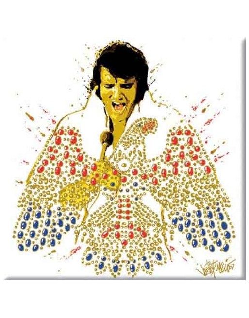 Elvis Presley - American Eagle - koelkast magneet
