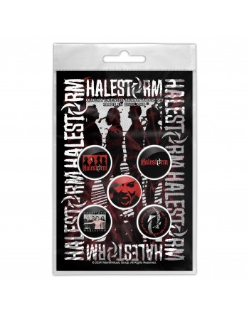 Halestorm - Portrait - Button - 5-pack