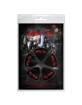 Mötley Crüe - Logo - Plectrum - Tri-Tip - 5-pack 1.00 mm