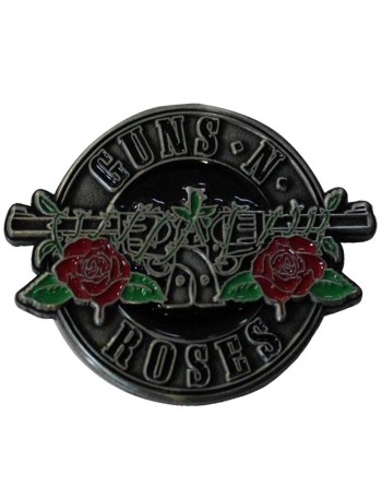 Guns N' Roses - Silver Circle Logo - Pin