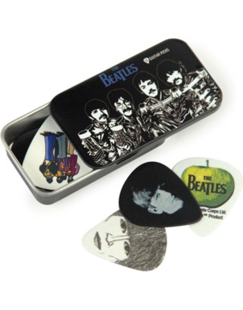 The Beatles - Sgt. Peppers - opbergblikje met plectrums 0.70