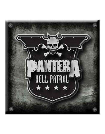 Pantera - Hell Patrol - Koelkast Magneet - 7.5 x 7.5 cm